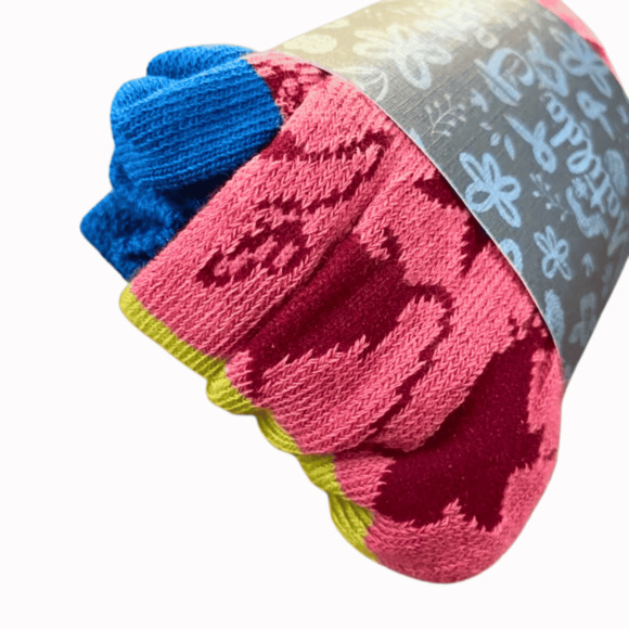 Matilda Jane Coral Bells Floral Mixed Print Tights-Size 2 - Picture 4 of 4